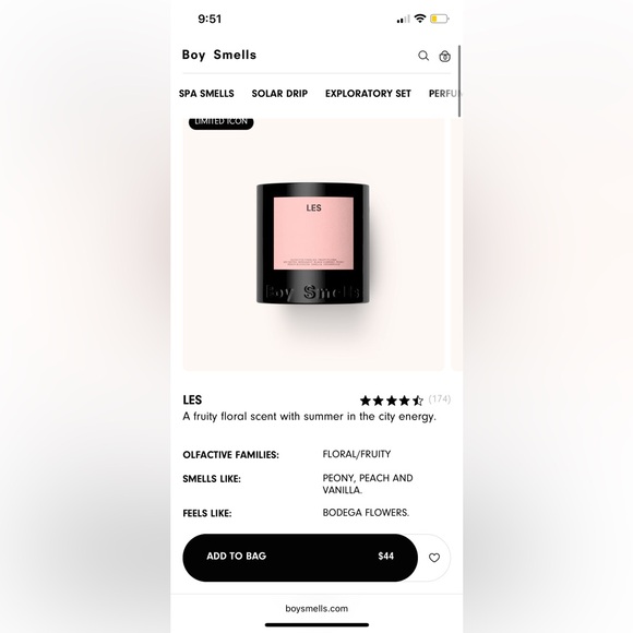 Boy Smells Other - Boy Smells Candle - LES